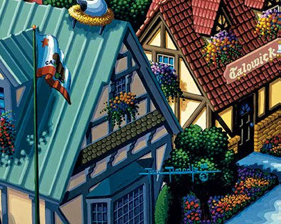 Solvang, California "Little Denmark" Dowdle Signature Edition Puzzle