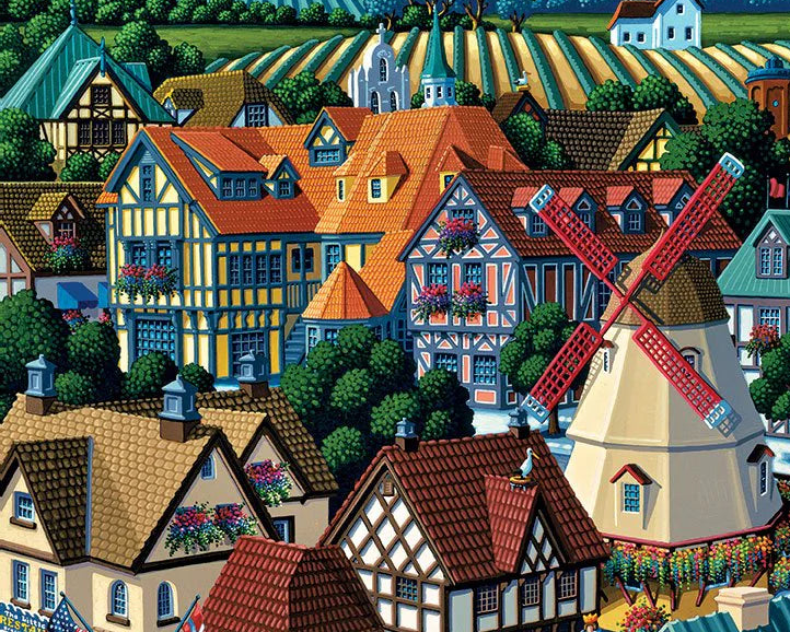 Solvang, California "Little Denmark" Dowdle Signature Edition Puzzle