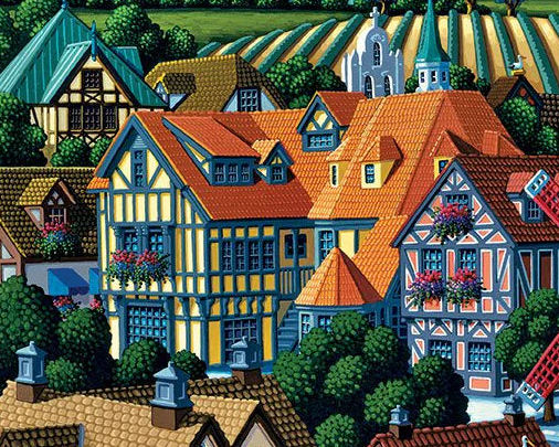Solvang, California "Little Denmark" Dowdle Signature Edition Puzzle