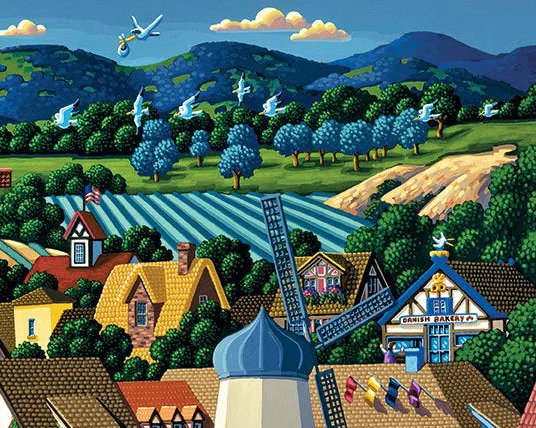 Solvang, California "Little Denmark" Dowdle Signature Edition Puzzle
