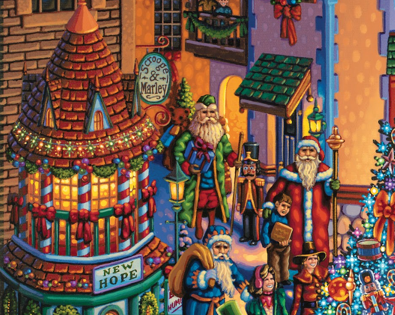 Spirit Of Christmas Puzzle - Dowdle Premium No Glare Edition - Sneak Peek Ships 9/5