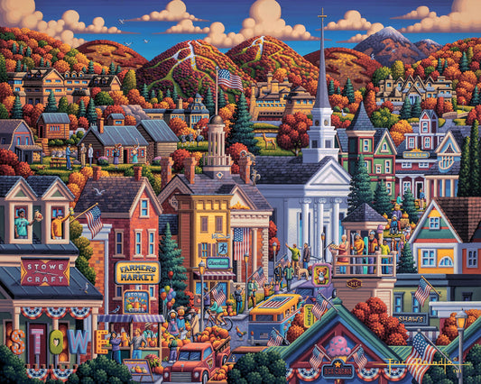 Fall in Stowe, Vermont