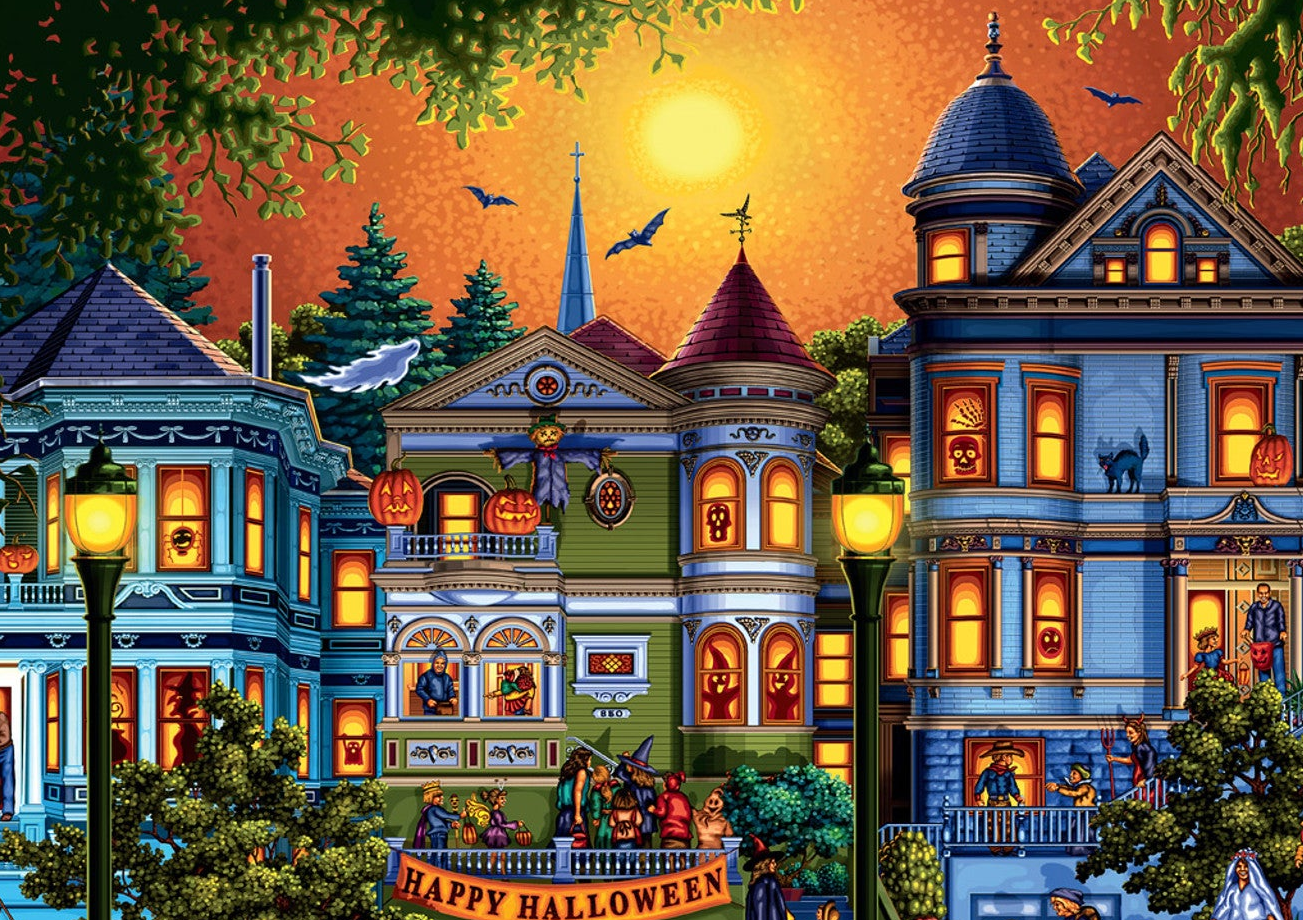 Trick or Treat Halloween Puzzle Buffalo Games Edition