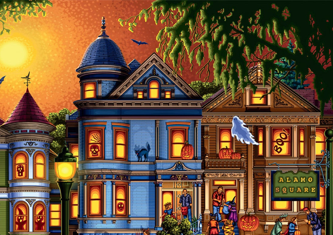 Trick or Treat Halloween Puzzle Buffalo Games Edition