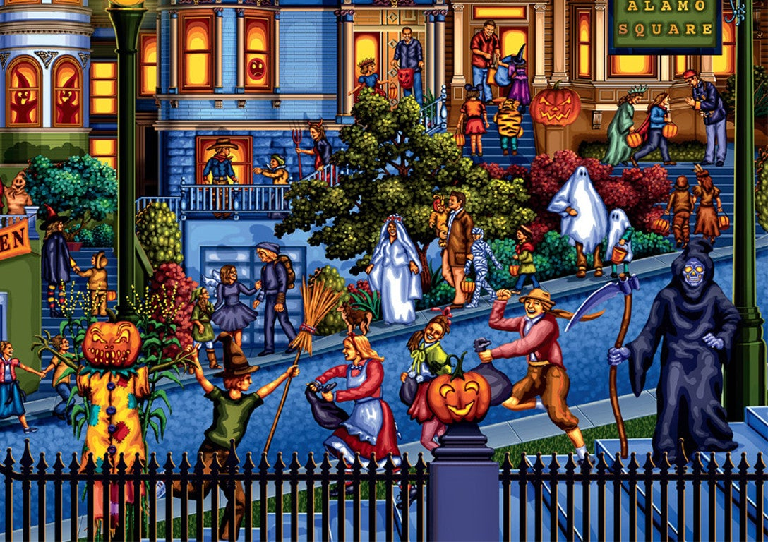 Trick or Treat Halloween Puzzle Buffalo Games Edition