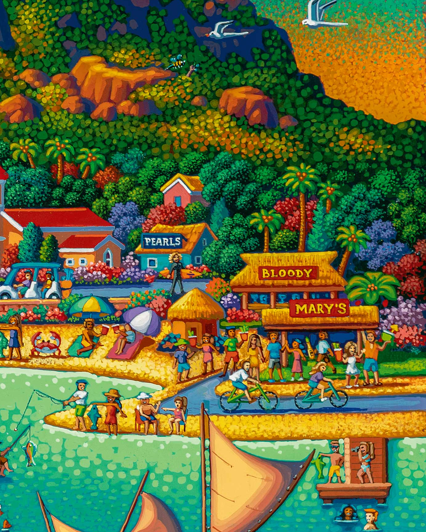 Bora Bora, Tahiti - 500 Piece Puzzle by Eric Dowdle - Premium No Glare Signature Edition