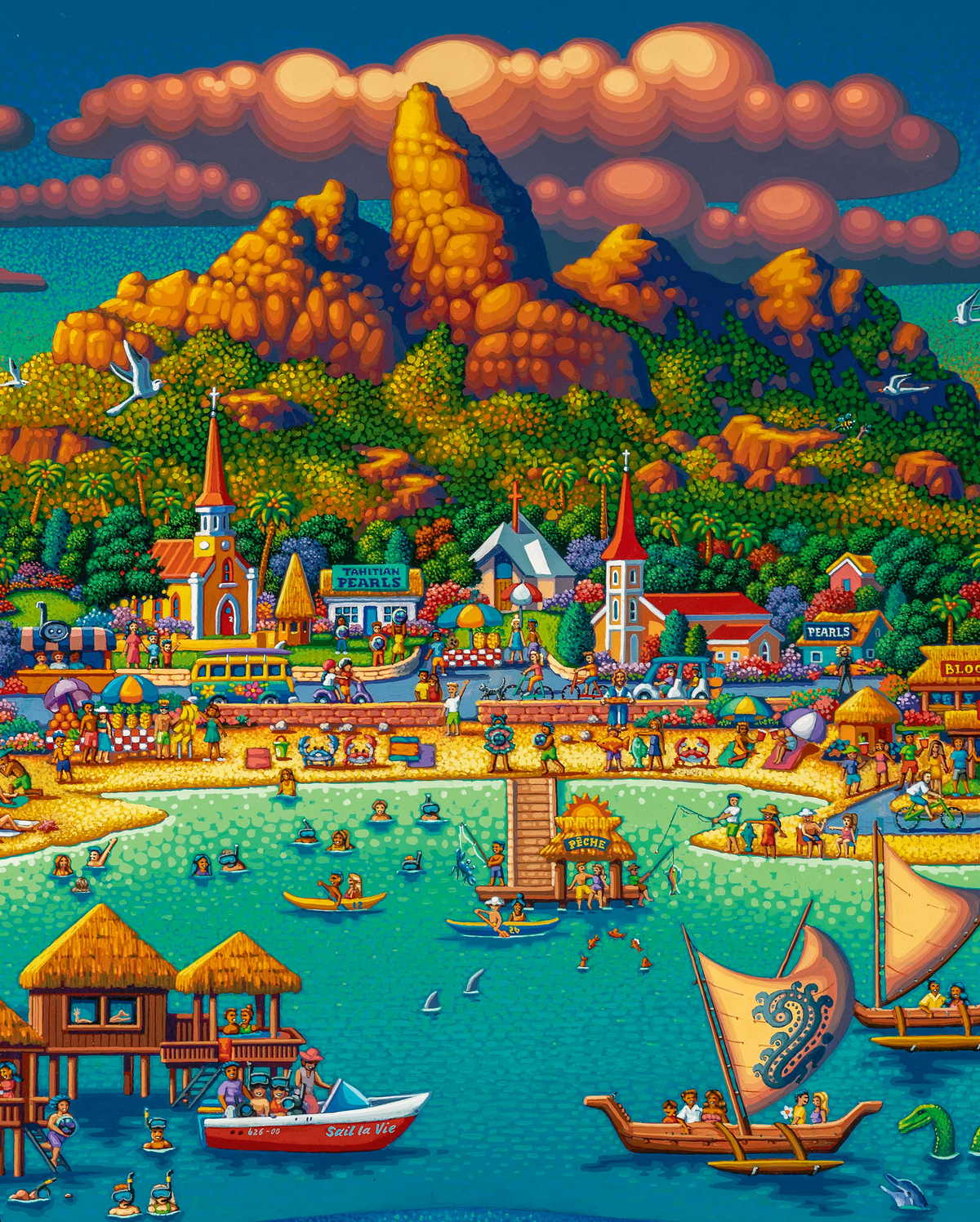 Bora Bora, Tahiti Dowdle Signature Edition Puzzle