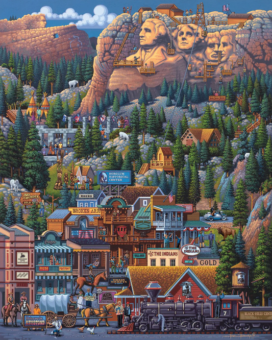 Black Hills, Mount Rushmore, South Dakota