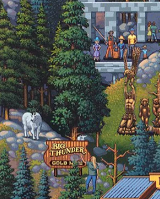 Mount Rushmore, Black Hills, South Dakota - 500 Piece Puzzle by Eric Dowdle - Premium No Glare Signature Edition