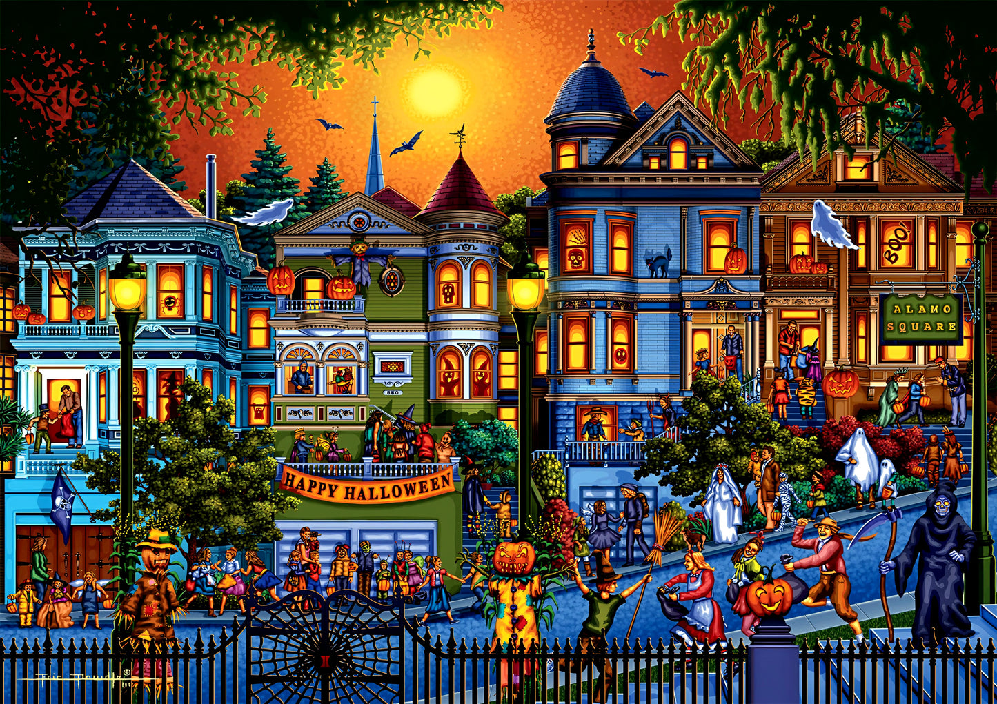 Trick or Treat Halloween Puzzle - Dowdle No Glare Signature Edition - PRE Order Ships Sep 5th