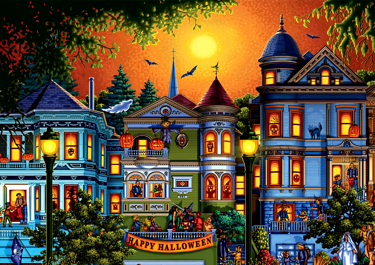 Trick or Treat Halloween Puzzle - Dowdle No Glare Signature Edition - PRE Order Ships Sep 5th