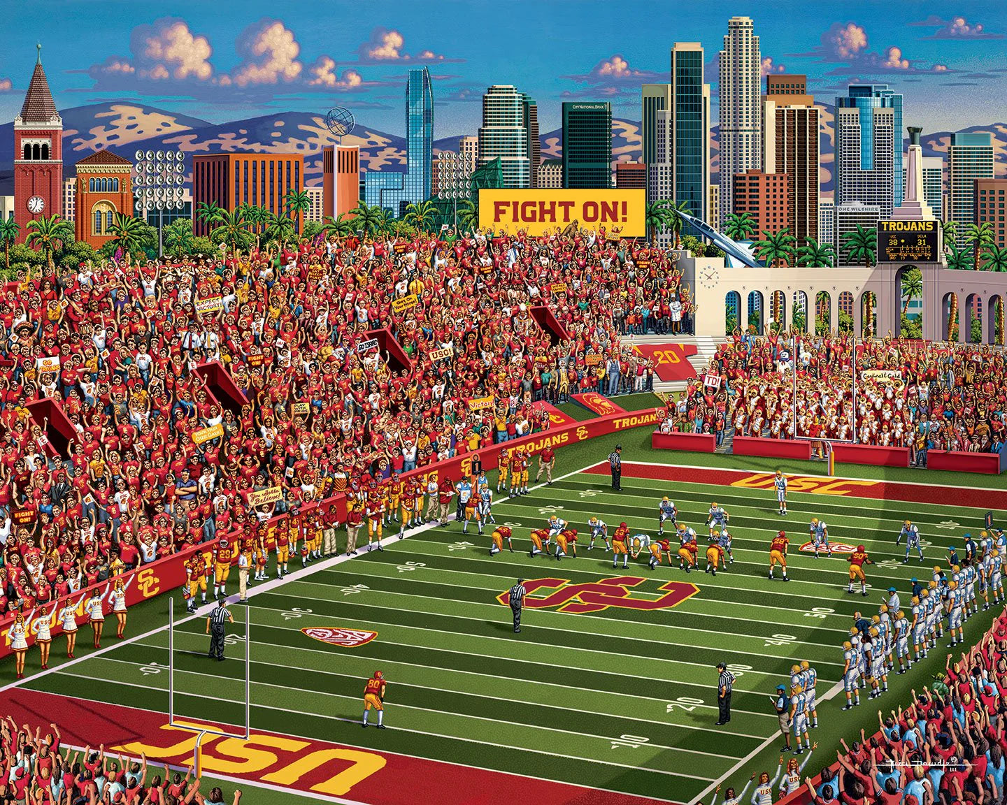 USC Trojans Football, California