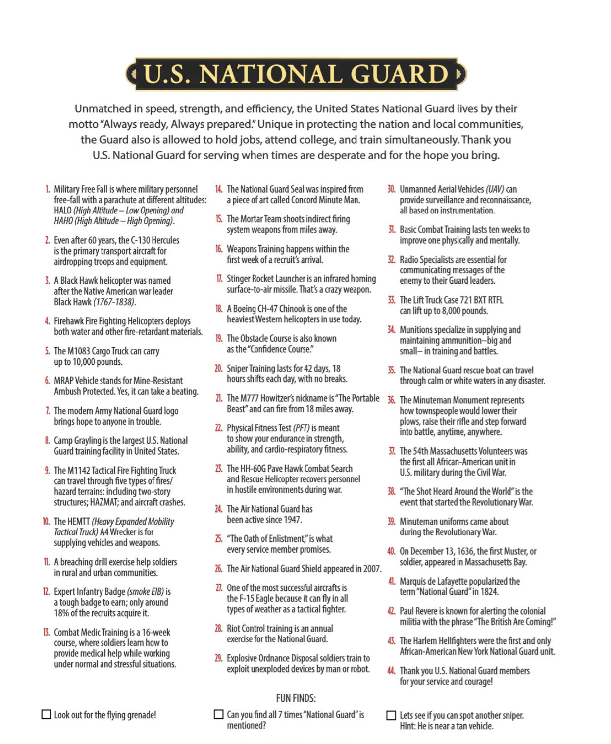 U.S. National Guard