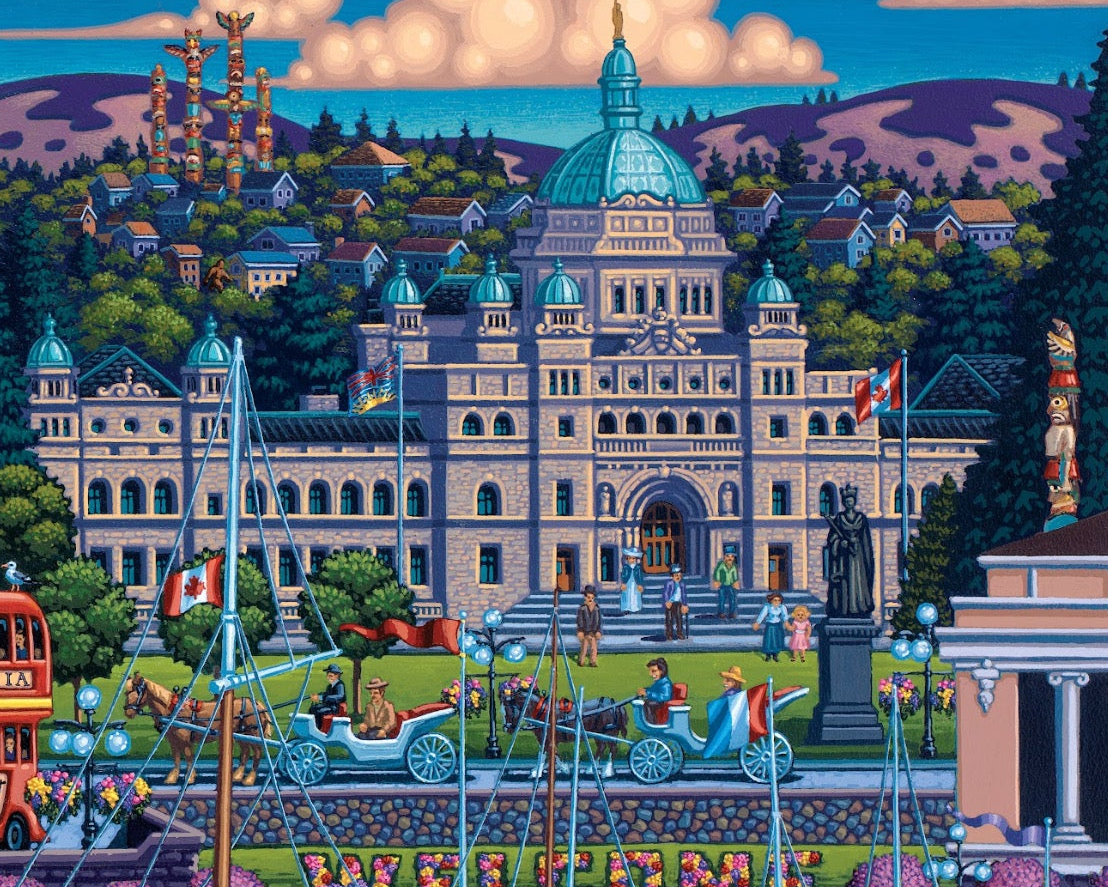 Victoria, British Columbia, Canada Dowdle Signature Edition Puzzle