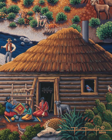Wild Wild West - 500 Piece Puzzle by Eric Dowdle - Premium No Glare Signature Edition