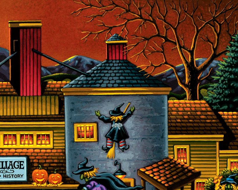 Witch Fest Halloween Puzzle - Dowdle No Glare Signature Edition - PRE ORDER Ships Sep 5th