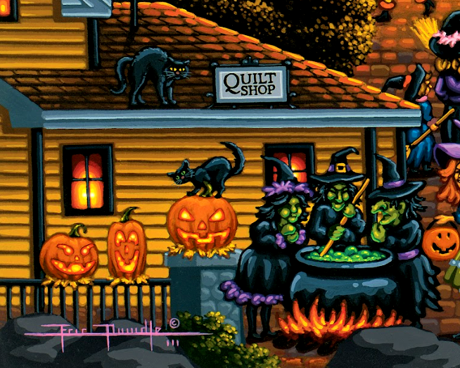 Witch Fest Halloween Puzzle - Dowdle No Glare Signature Edition - PRE ORDER Ships Sep 5th
