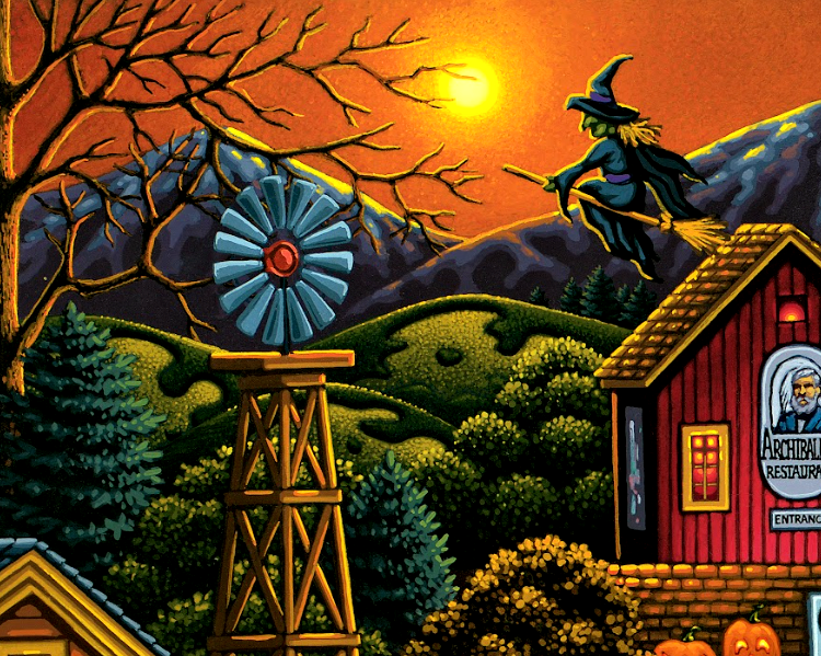 Witch Fest Halloween Puzzle - Dowdle No Glare Signature Edition - PRE ORDER Ships Sep 5th