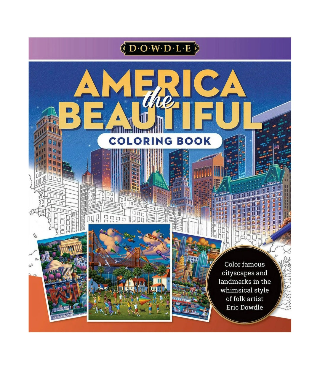 America the Beautiful Coloring Book