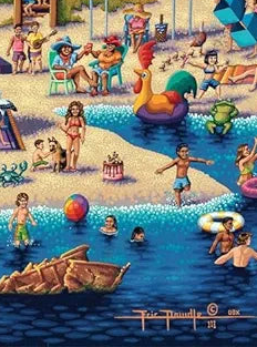 Outer Banks, North Carolina - 500 Piece Puzzle by Eric Dowdle - Premium No Glare Signature Edition