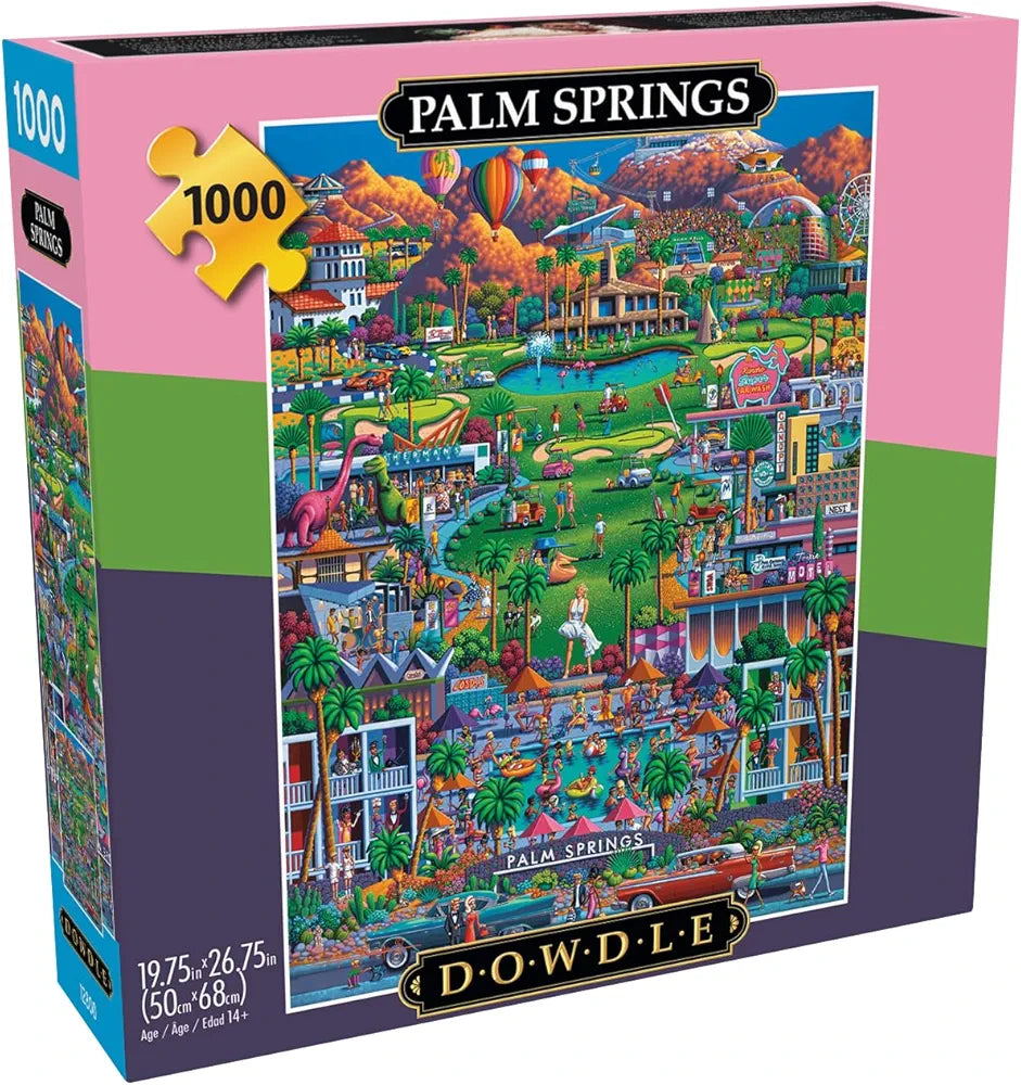 Palm Springs, California - NEW - Buffalo Games Edition – Dowdle