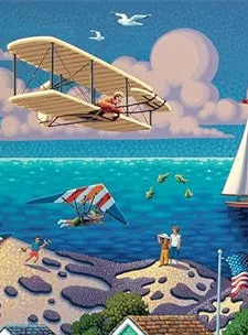 Outer Banks, North Carolina - 500 Piece Puzzle by Eric Dowdle - Premium No Glare Signature Edition