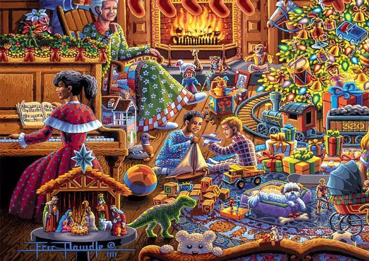 Christmas Morning - Buffalo Games Edition