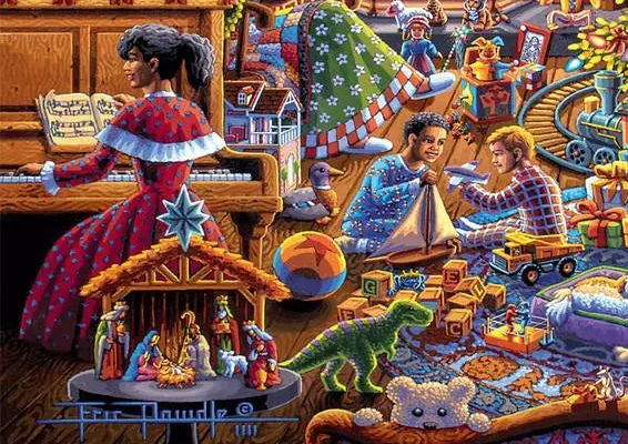 Christmas Morning - Buffalo Games Edition
