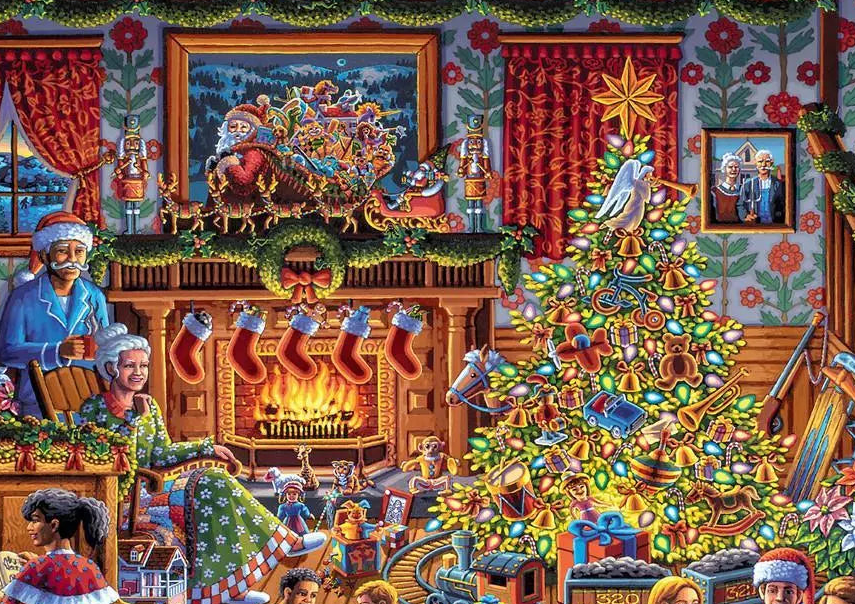 Christmas Morning - Buffalo Games Edition