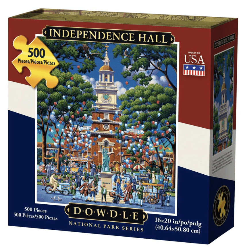 Independence Hall - Philadelphia, Pennsylvania – Dowdle Puzzles & Art ...