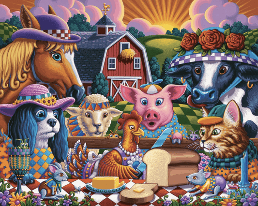 Dowdle Little Red Hen Jigsaw Puzzle